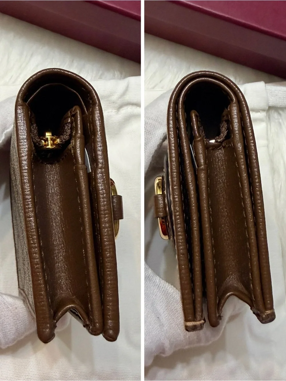 NEW✨Gucci GG Supreme Canvas Horsebit Bifold Wallet - Picture 9 of 14